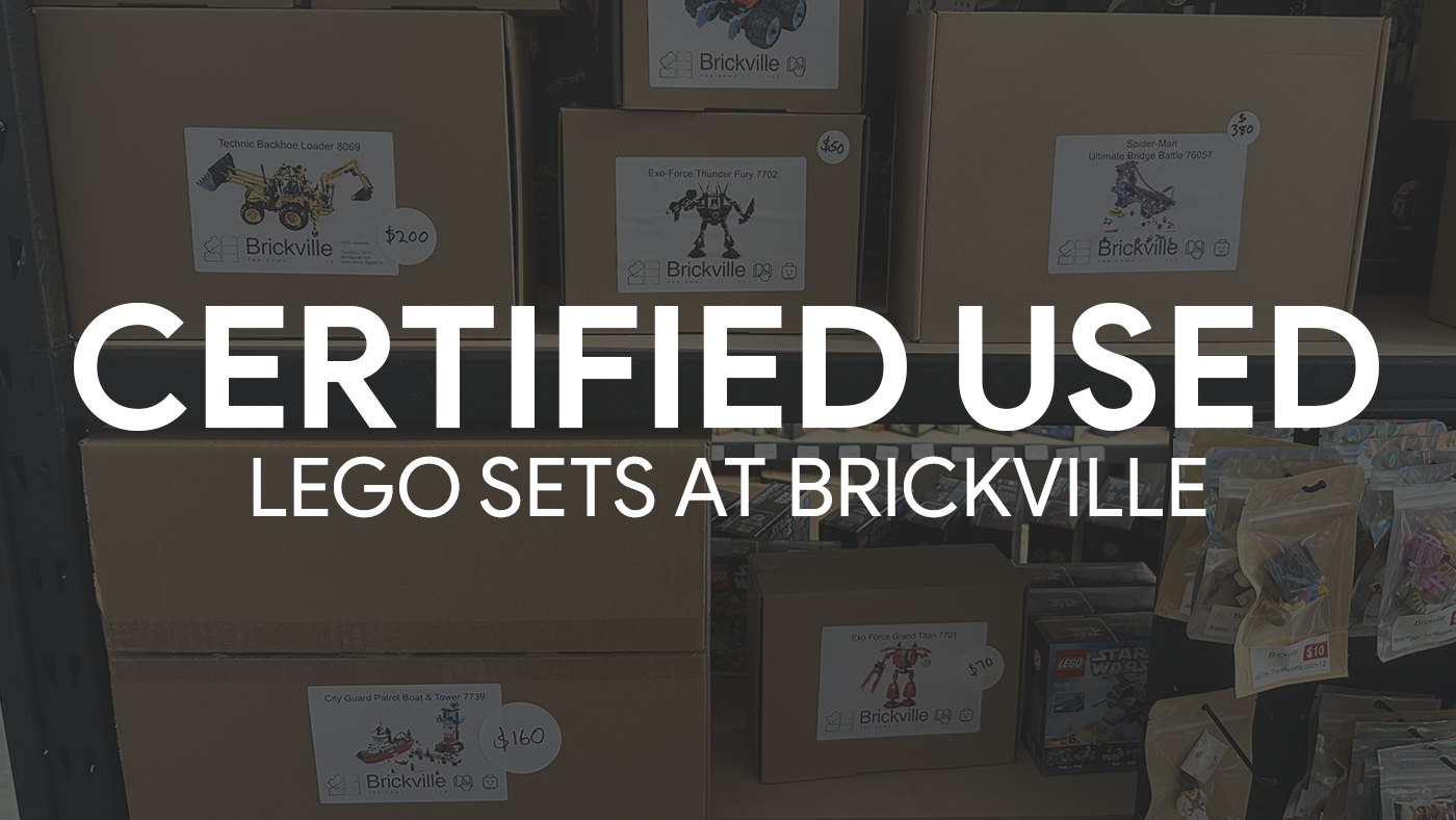 Certifying Used LEGO® Sets at Brickville