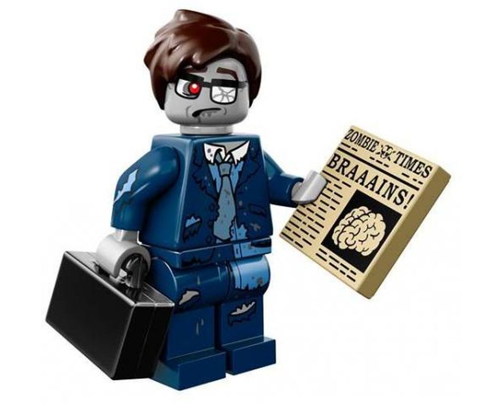 LEGO MINIFIG Zombie Businessman, Series 14 col14-13