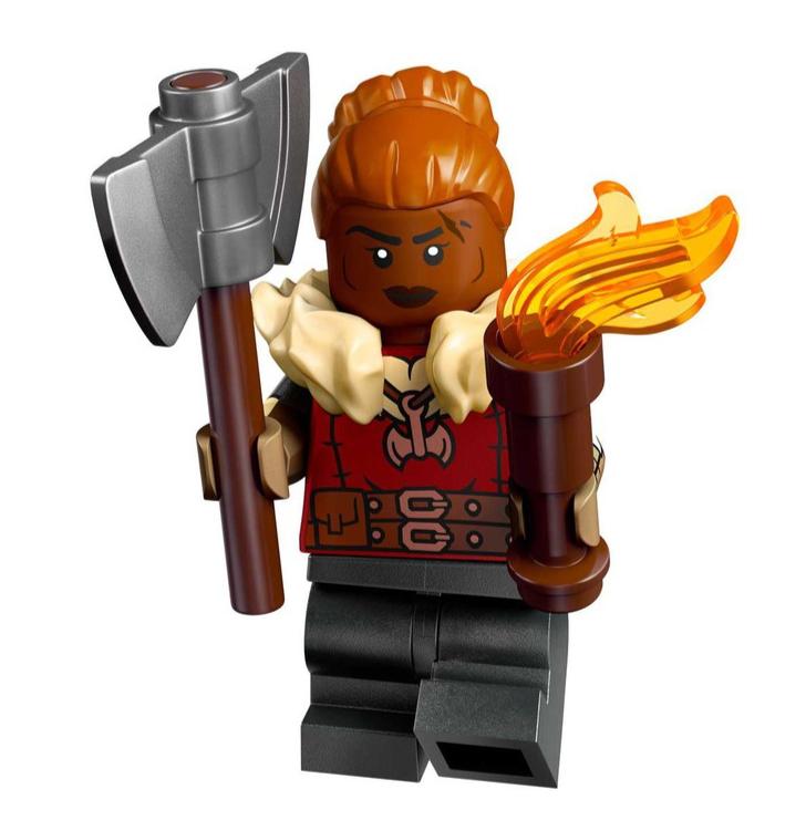 LEGO MINIFIG Dwarf Barbarian, Dungeons & Dragons coldnd1
