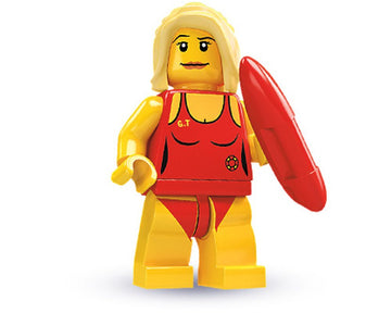 LEGO MINIFIG Lifeguard, Series 2 col02-8