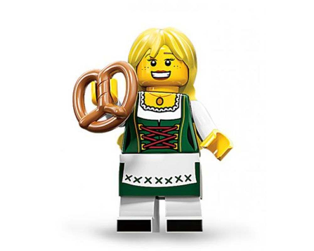 LEGO MINIFIG Pretzel Girl, Series 11 col11-3