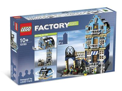 LEGO Modular Buiding Factory Market Street 10190
