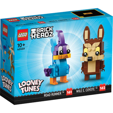 LEGO BrickHeadz Looney Tunes Road Runner & Wile E. Coyote 40559