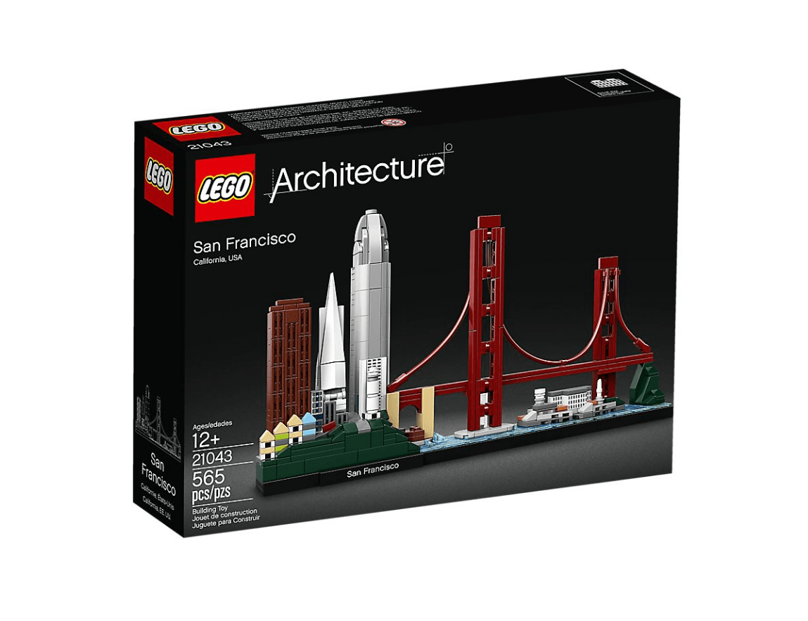 Golden Gate Bridge Salesforce Tower Lego Set LEGO Architecture San