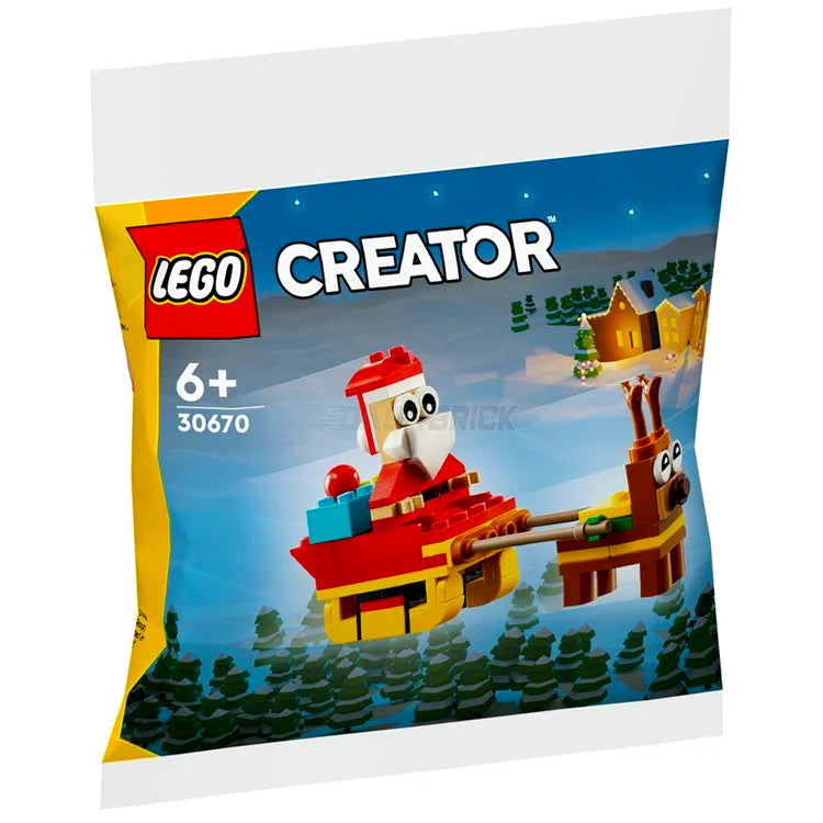 LEGO POLYBAG Christmas Creator Santa s Sleigh Ride 30670
