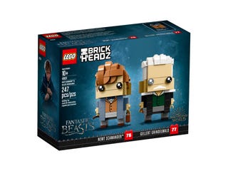 LEGO BrickHeadz Wizarding World Newt Scamander & Gellert Grindelwald 41631