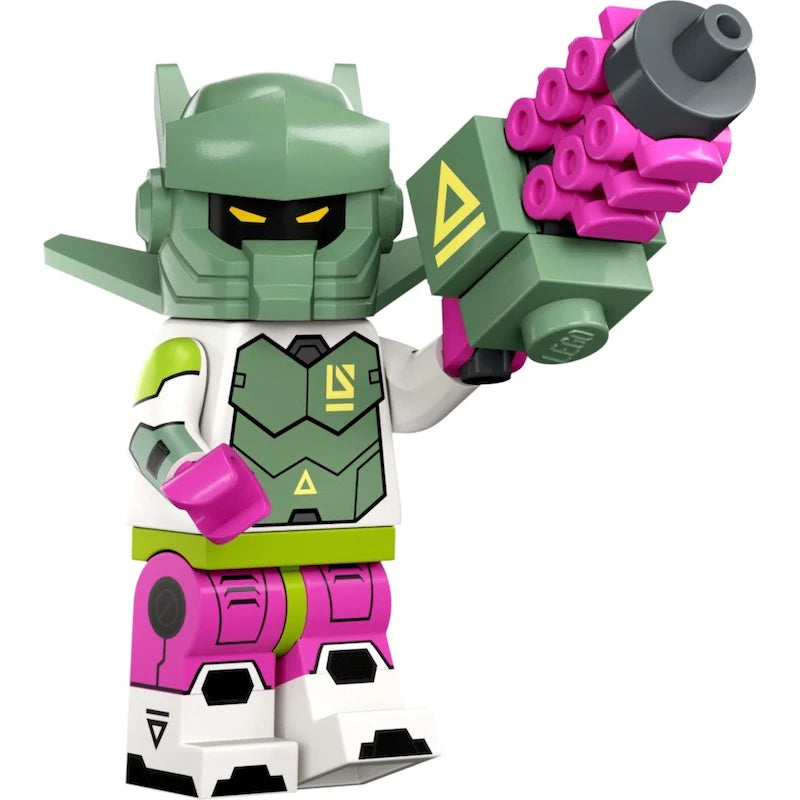 LEGO MINIFIG Robot Warrior, Series 24 col24-2