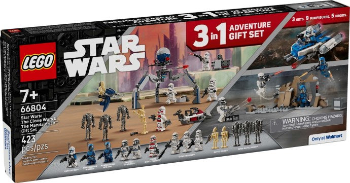 LEGO Star Wars The Clone Wars and The Mandalorian Gift Set 66804
