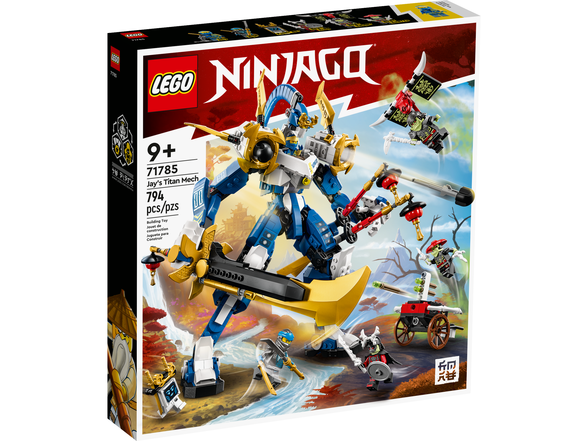 LEGO Ninjago Core Jay's Titan Mech 71785