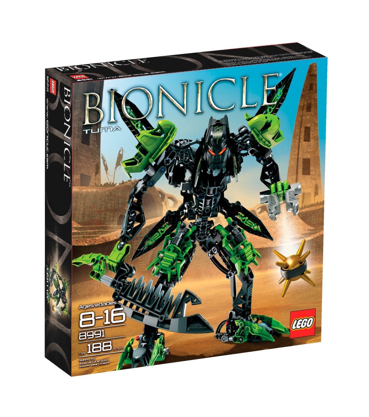 First Bionicles Box First Bionicles 2006 LEGO Bionicle Piraka
