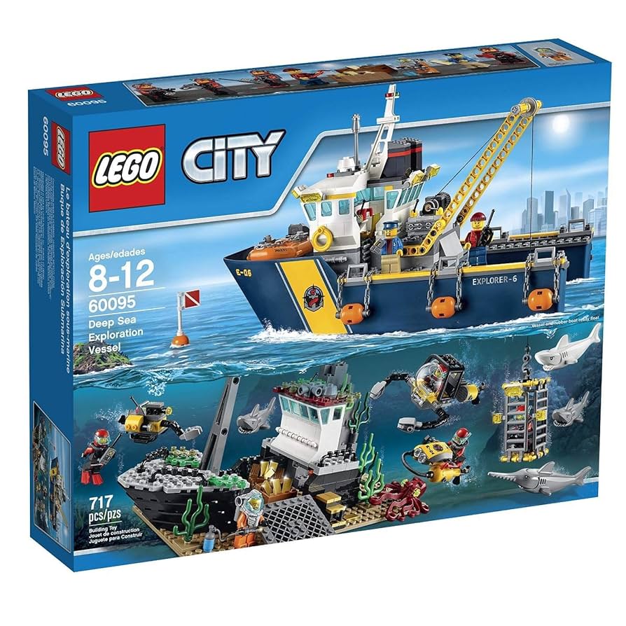 Deep Sea 60266 Ocean Exploration Ship Lego City Underwater