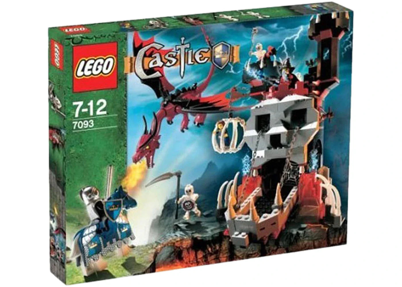 LEGO Castle Skeleton Tower 7093