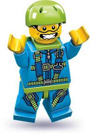 LEGO MINIFIG Skydiver, Series 10 col10-6