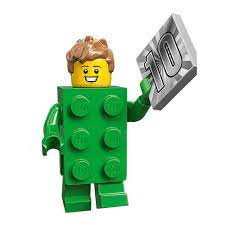 LEGO MINIFIG Brick Costume Guy, Series 20 col20-13