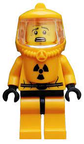 LEGO MINIFIG Hazmat Guy, Series 4 col061