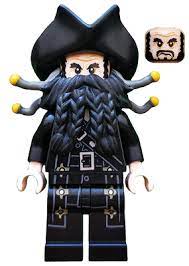 LEGO MINIFIG Pirates of the Caribbean Blackbeard poc007