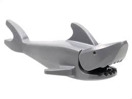 LEGO ANIMAL Dark Bluish Gray Shark 2547c03