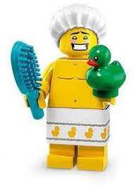 LEGO MINIFIG Shower Guy, Series 19 col19-2