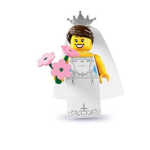 LEGO MINIFIG Bride, Series 7 col07-4
