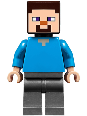 LEGO MINIFIG Minecraft Steve min048