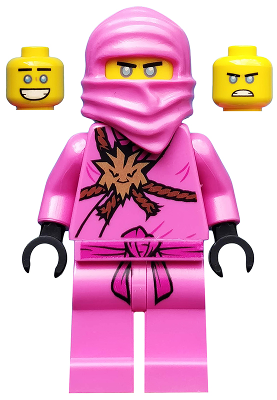 LEGO MINIFIG Ninjago Avatar Pink Zane njo0561