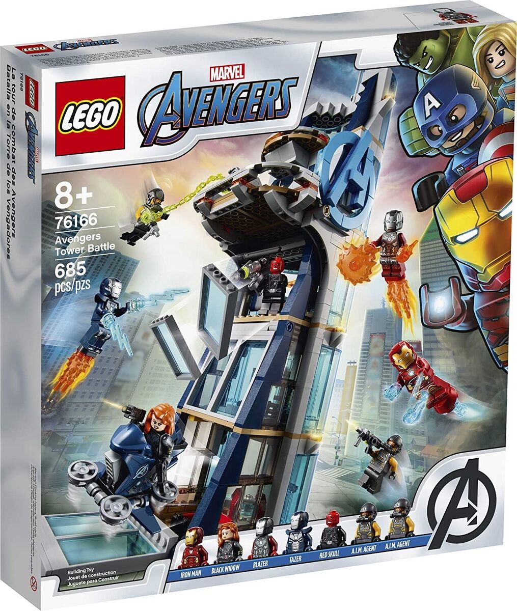 LEGO Marvel Super Heroes Avengers Tower Battle 76166
