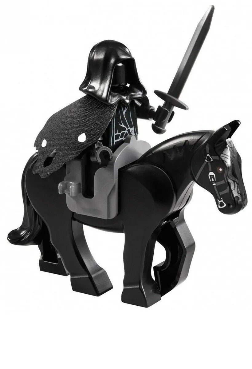 LEGO MINIFIG The Lord of the Rings Ringwraith lor018 with Horse from 9472