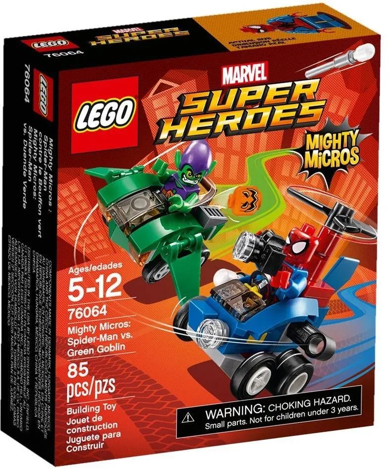 LEGO Mighty Micros Spider-Man vs. Green Goblin 76064