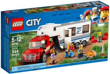 LEGO City Pickup & Caravan 60182