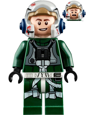 LEGO MINIFIG Star Wars Rebel Pilot A wing sw1092