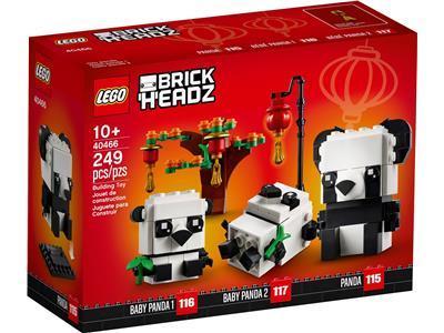 LEGO Brickheadz Chinese New Year Pandas 40466