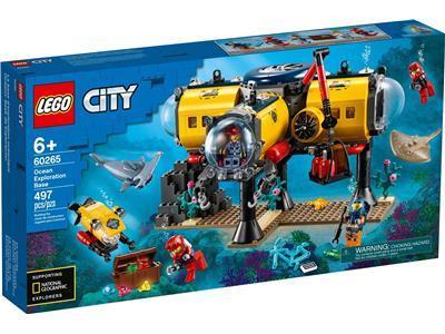 LEGO City Deep Sea Explorers Ocean Exploration Base 60265 (Open Box)