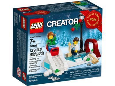 LEGO Christmas Winter Skating Scene 40107