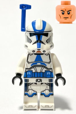 LEGO MINIFIG Star Wars Clone Trooper Officer, 501st Legion (Phase 2) s