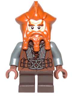 LEGO MINIFIG The Hobbit Lori the Dwarf lor046