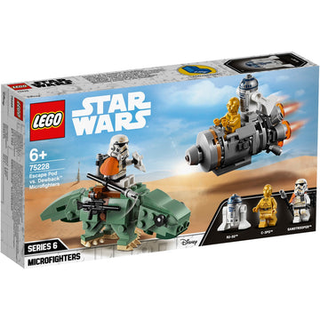 LEGO Star Wars Microfighters Escape Pod vs. Dewback 75228