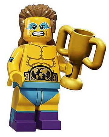 LEGO MINIFIG Wrestling Champion, Series 15 col15-14