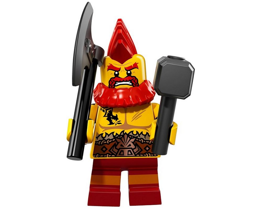 LEGO MINIFIG Battle Dwarf, Series 17 col17-10