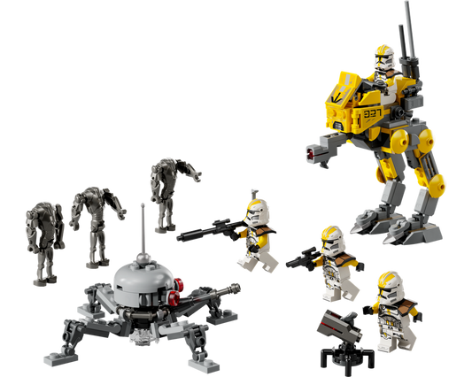 LEGO Star Wars The Clone Wars 327th Star Corps Clone Troopers Battle Pack 75431