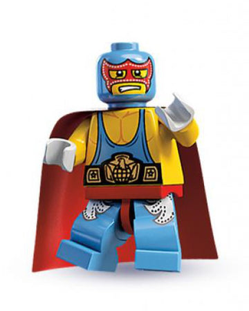 LEGO MINIFIG Super Wrestler, Series 1 col01-10