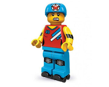 LEGO MINIFIG Roller Derby Girl, Series 9 col09-8