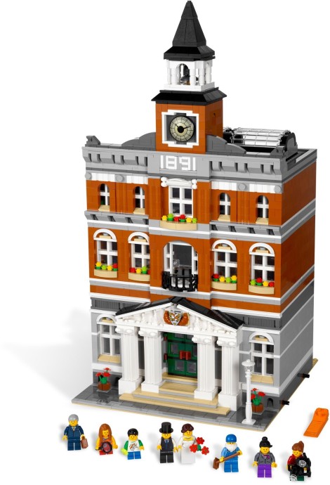 LEGO Creator Expert Modular Building Town Hall 10224 (Open Box)