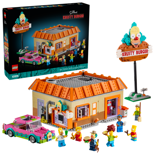 PRE-LOVED LEGO The Simpsons Krusty Burger 10352