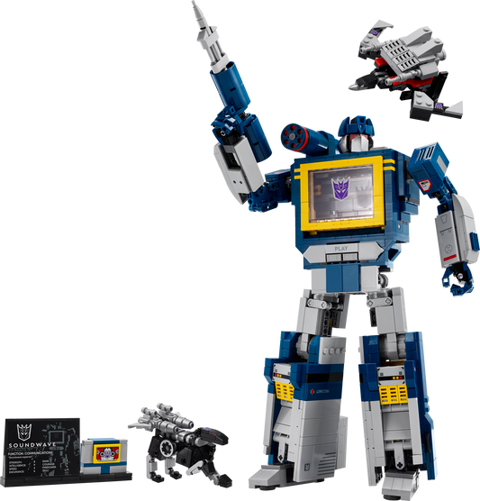 LEGO Transformers Soundwave 10358