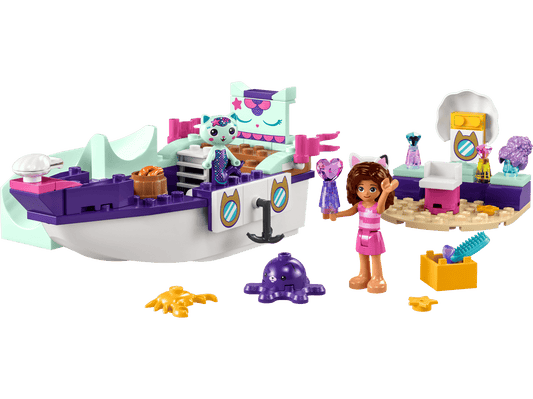 LEGO Gabby's Dollhouse Gabby & MerCat's Ship & Spa 10786