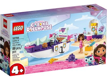 LEGO Gabby's Dollhouse Gabby & MerCat's Ship & Spa 10786