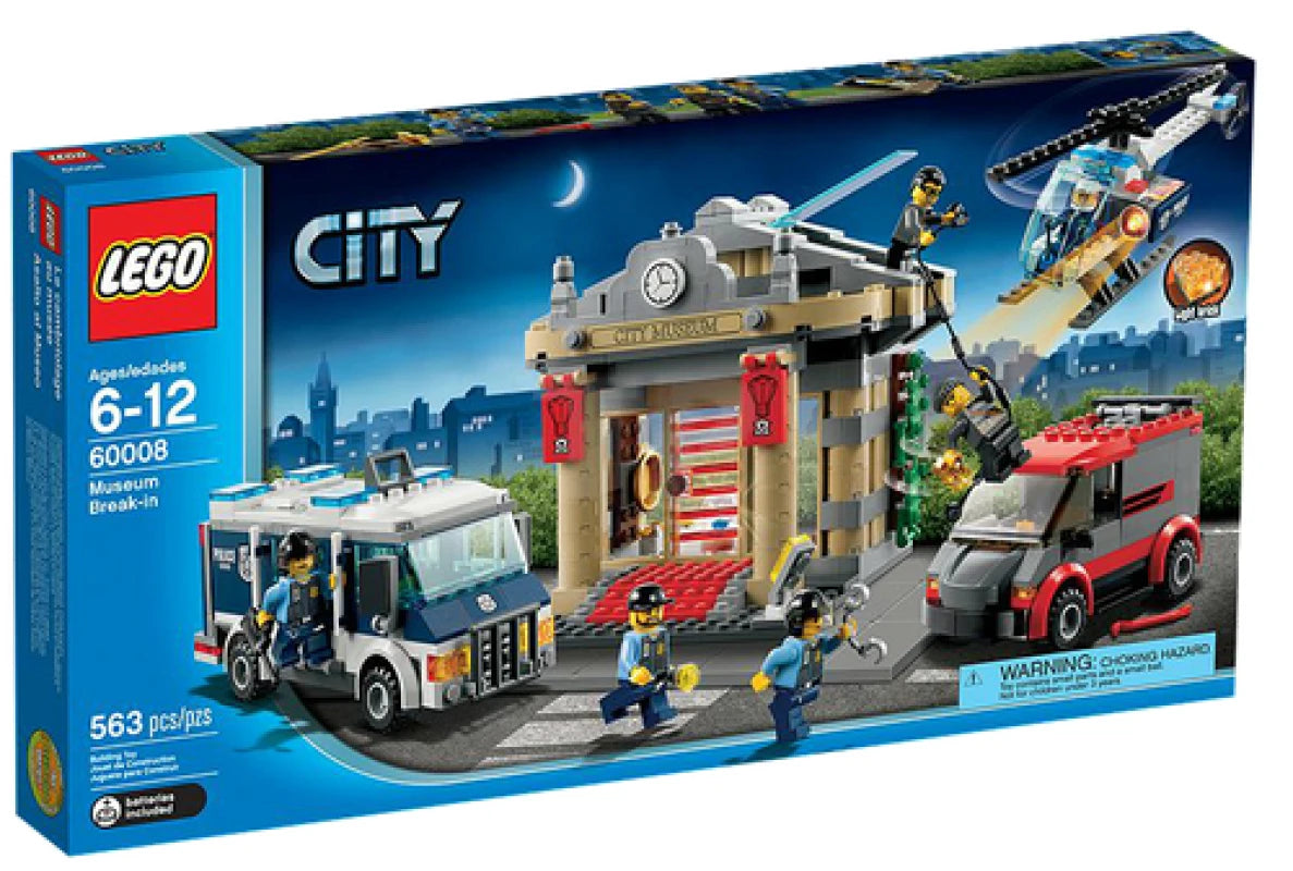 LEGO City Museum Break-in 60008