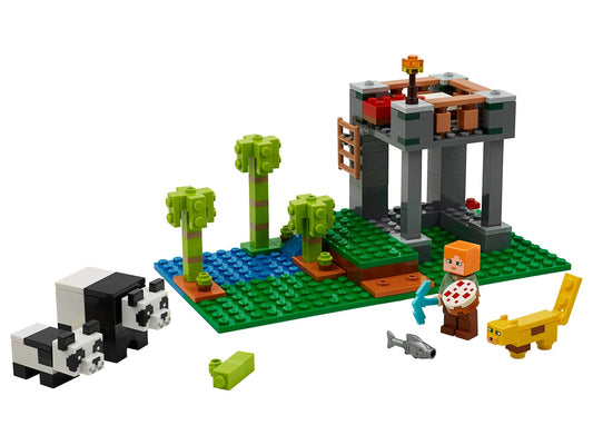 PRE-LOVED LEGO Minecraft The Panda Nursery 21158