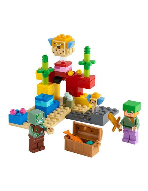 PRE-LOVED LEGO Minecraft The Coral Reef 21164