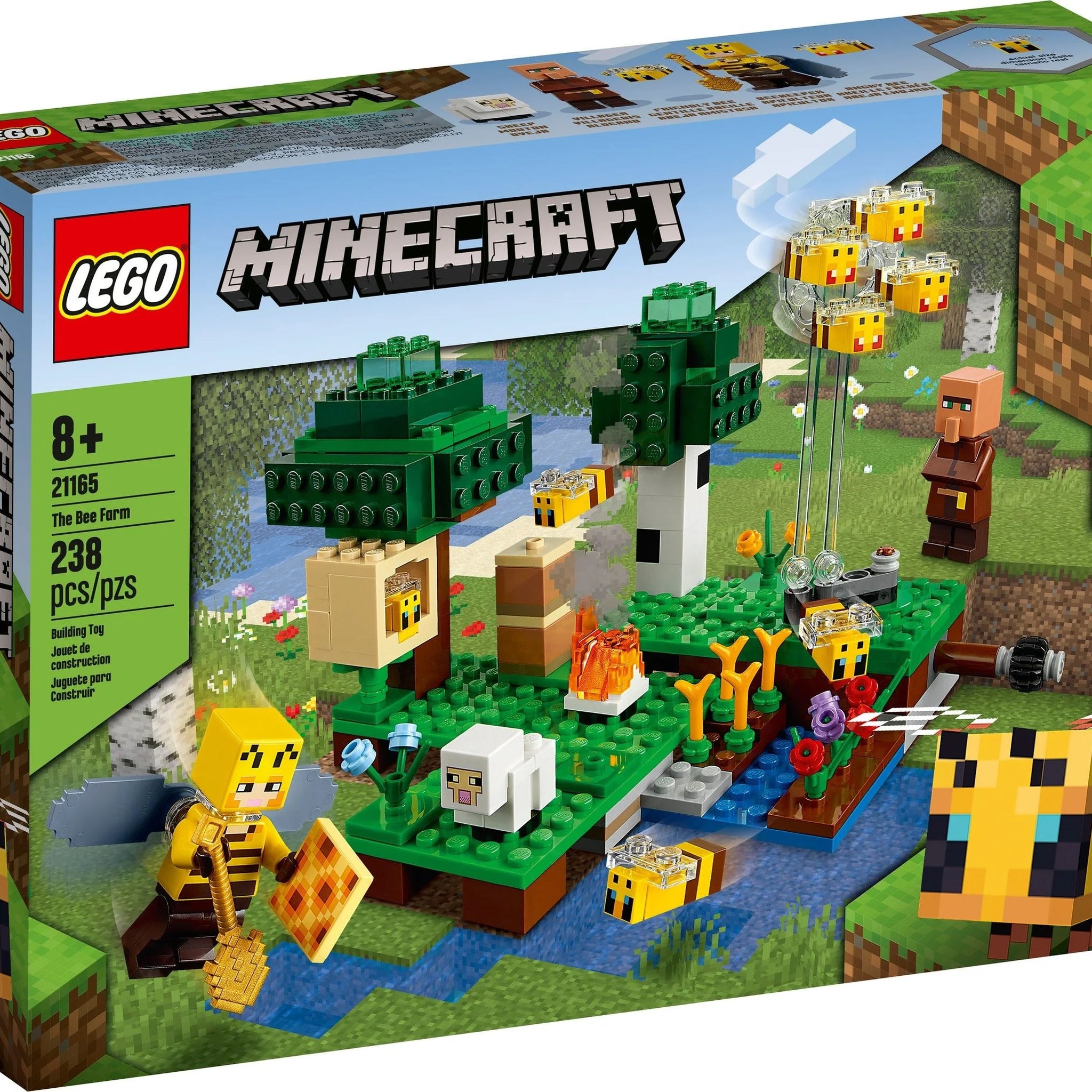 LEGO Minecraft The Bee Farm 21165 (Open Box)